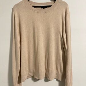 Quince Woman Crewneck Sweater in Beige